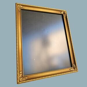 Vintage 1960s Gilt Wood 8"x10" frame with Rosebuds